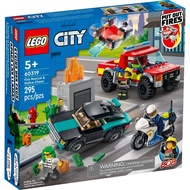 LEGO City Fire Rescue & Police Chase (295 Pcs) 60319