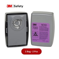 3m 7093 Filter P100 (2 pcs) for Respirator Mask 7502 6200 6800 2091 2097