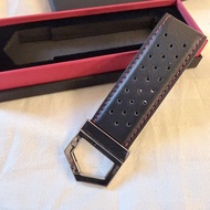 全新 TAG HEUER Monaco 錶帶 鎖匙扣 Stripe Keyring