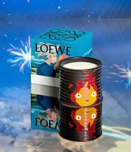 Loewe 霍爾的移動城堡 卡西法香氛蠟燭 全新