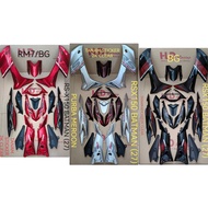 Coverset tanam Cover set batman merah hitam purba(HLD Racing) Honda RSX150 RS-X150 RSX 150 rsx150 rs