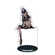 Keychain, Standee Model Game genshin impact character Wanderer Zhongli Study Desk Decoration