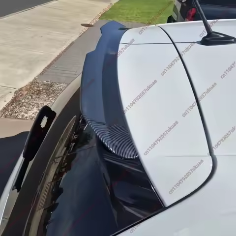 Rear Roof Spoiler For VW POLO MK5 6R 6C GTI R-LINE TDI TSI Lip Wing Spoiler ABS Plastic Rear Window 