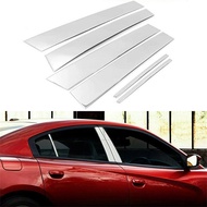 [Spot goods] 6Pcs Car Door Window Center Middle Column BC Pillar Post Cover Trim For Dodge Charger 2