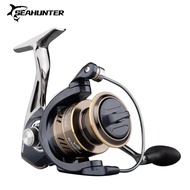 SEAHUNTER DK Dark Knight 1000-7000 Spinning Reel 5+1BB 5.2:1 Power Handle Full Metal Drag (15kg)