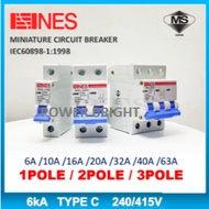 NES MCB 2POLE 6KA [ 40A  / 63A ]