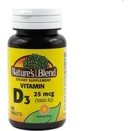 NAT B VIT D3 1000IU 100 oleh Nature's Blend