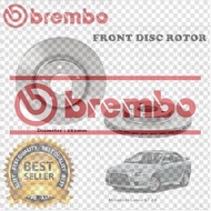 BREMBO Mitsubishi Lancer GT 2007~08 Front Brake Disc Rotor