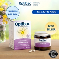 Optibac For Women + Intimate Flora Probiotic 30 Capsules | Best-Selling Women's Probiotic | Women's 
