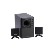 ลำโพง MICROLAB รุ่น X3 ระบบ 2.1  CH. Bluetooth ลำโพงซับวูฟเฟอร์ พร้อมขาแขวนและ RCA to AUX Cable (กลุ