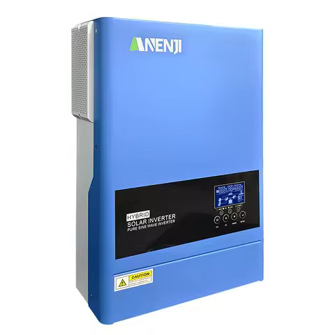 ANENJI 11KW 6.2KW 220V Solar Inverters Hybrid On/Off Grid Grid Tie Inverter MPPT Wifi inversor solar