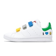 adidas Casual Shoes Stan Smith CF C LEGO White Colorful Velcro Felt Children's [ACS] IF2917