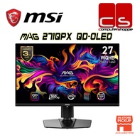 MSI MAG 271QPX QD-OLED 26.5'' WQHD 360HZ 0.03MS DisplayHDR True Black 400 QD-OLED Gaming Monitor