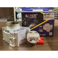 NLK SUPER CERAMIC RACING BLOCK BLOK LC135 Y15ZR Y15 LC 135 57MM 60MM 62MM 63MM 65MM DOME FORGED PIST