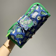 New Smiggle Double-Layer Pencil Case Blue GAMEOVER Multifunctional Storage Pencil Case Student Stati