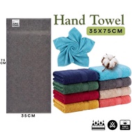 EURO TOWEL Hand Towel 35x75cm High Thick Quality Cotton Towel Super Water Absorbent