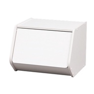 Iris Ohyama STB400D - Japan System Stack Box | with/without door | wide | White/Brown/Nature