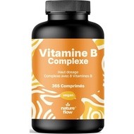 Tablet Vitamin B Kompleks – 365 Tablet – Mengandungi kesemua 8 vitamin B penting (B1, B2, B3, B5, B6