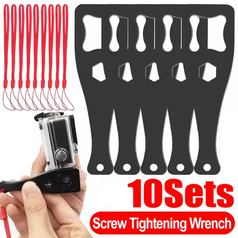 Portable Camera Screw Tightening Wrench with Lanyard for GoPro Hero 13 12 11 DJI Action 4 3 Insta360