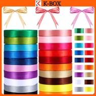 Roll 22 meters*0.6cm - Multicolored silk ribbons to decorate gifts and handmade items