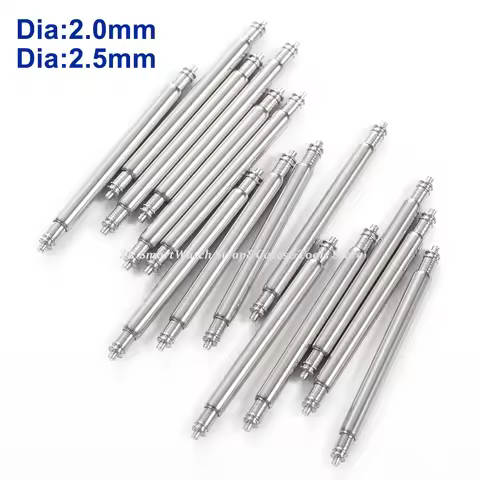 For SKX007 Watch Strap Spring Bars Dia 2.0mm 2.5mm for SKX007 SKX009 Turtle Watch Case Watch Bracele
