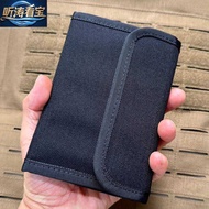 Wallet EDC Men's Military Fan Wallet Multifunctional Large-Capacity Nylon Document Holder Card Holde