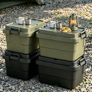 Leer 70 Liters Camping Box Outdoor Storage Crate Plastic Large Capacity