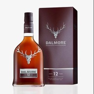 Dalmore 12 Years Single Malt Whisky 700ml 大摩12年單一麥芽威士忌(禮盒)！粉嶺華明商場G21A地舖！亦可順豐到付