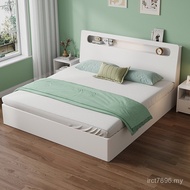 Economical 1.5m Bed Realize Modern 1.2m9w Factory Wooden Bed Simple Direct Sales Bed Master Double B