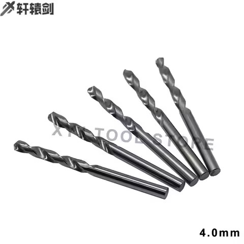 1PC 4mm 5mm 6mm Micro Twist Drill Bit Carbide Drilling Bit Rotary Tool CNC Lathe Metal Drill Bit Too