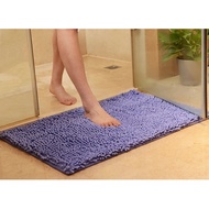 (CKXpress) 2 in 1 Long & Short Fluffy Floor Mat Microfiber Carpet Chenille Rug Door Mat with Water A