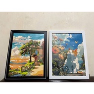 Frame Size 26x36cm (for Diamond Painting 30x40cm) Certificate frame, Mica Wall Photo