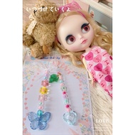 Pull Ring Change Color Eyes Blythe Doll