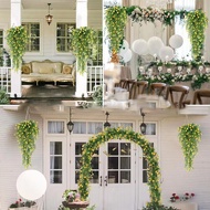 Decorative Vines, Wall Hanging Leaf Bunches, Vines for Home, Garden, Store Decoration