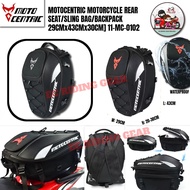 MOTO CENTRIC EXTENDABLE WATERPROOF MOTORCYCLE REAR SEAT BAG/SLING BAG/BACKPACK 29CMx43CMx30CM] 11-MC