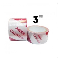 3 inches Barricade Tape ± 70 meters