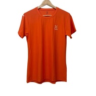 Orange HAGLOFS Tshirt Shirt Women Short sleeves Direct from Japan Secondhand