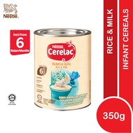 CERELAC Infant Cereals Rice & Milk / CERELAC Bijirin Kering Beras & Susu 350g [Mum's Club Deal]