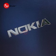 Straw Straw ^ Nokia Nokia logo logo Modified Sticker Mobile Phone Sticker Computer Notebook Metal Sticker