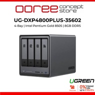 UGREEN DXP4800 Plus 35602 4-Bay NAS Enclosure Intel 8505 8GB DDR5 10GbE Dual M.2 NVMe Private Cloud 