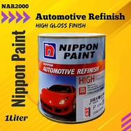 [ Car Paint ] NIPPON PAINT Automotive Refinish 1 Liter / Cat Kereta Solid Colors