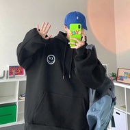 S - XXXXXXL (6XL) Korean Harajuku Hoodie SMILE Bigsize Jumbo XL 2XL 3XL 4XL 5XL 6XL Korean Urban Sty