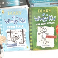 ORI BEST-SELLER DIARY OF A WIMPY KID CABIN FEVER,THE LAST STRAW/satuan
