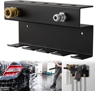 Bracket Wall Panel Aksesoris Jet Cleaner Quick Release Adaptor 1/4" Male & Female - Dudukan Gun Temb