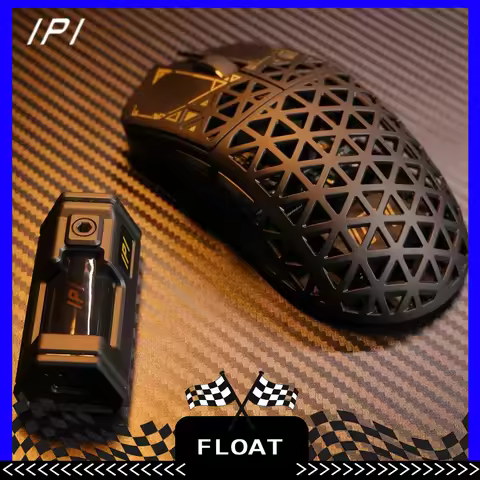 IPI Piao Float Wireless 8k Mouse 3 Mode Bluetooth Dual 8k Carbon Hell Out Gaming Esports Lightweight