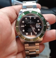 已交流 勞力士 綠水鬼 16610LV ROLEX 水鬼黑色面盤