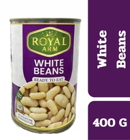 Royal White Beans(ready to eat)400g++ โรยัล ถั่วขาว (พร้อมทาน) 400 กรัม