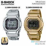 [OFFICIAL CASIO WARRANTY] Casio G-Shock GMW B5000Full Gold Steel Watch GMWB5000D-1 GMW-B5000D-1D GMW-B5000GD-9D Jam Emas