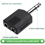 6.5 One Point Two Dual Channel 6.5 One cm Two Female 6.5 Microphone 1 Point 2 Microphone Adapter Con