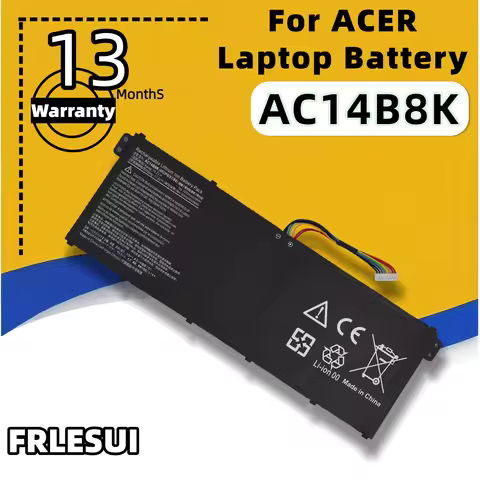 FRLESUI Battery AC14B8K for Acer Laptop Battery EXTENSA EX2540 Nitro 5 AN515-51 Predator Helios 300 